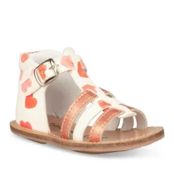 Sandales Sandales ROSE Fille CUIR Boucle