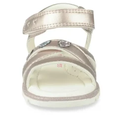 Sandales Sandales ROSE Fille Motif Coeurs Scratch