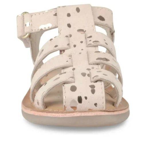 Sandales Sandales ROSE Fille CUIR Motif Uni Scratch
