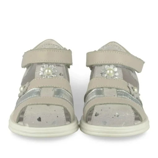 Sandales Sandales ROSE Fille CUIR Motif Uni Scratch