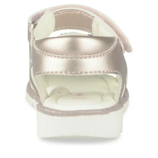 Sandales Sandales ROSE Fille Motif Coeurs Scratch