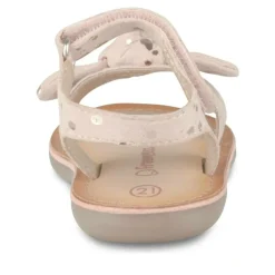 Sandales Sandales ROSE Fille CUIR Motif Uni Scratch
