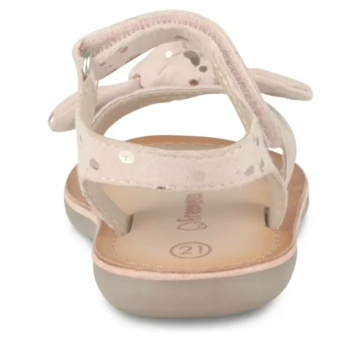 Sandales Sandales ROSE Fille CUIR Motif Uni Scratch