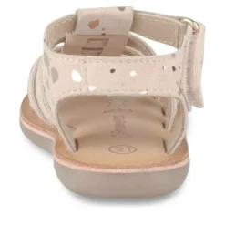 Sandales Sandales ROSE Fille CUIR Motif Uni Scratch