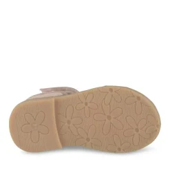 Sandales Sandales ROSE Fille CUIR Motif Iridescent Scratch