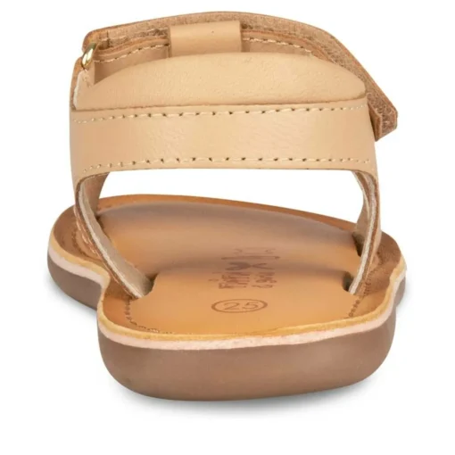 Sandales Sandales ROSE PALE Fille CUIR Motif Uni Scratch