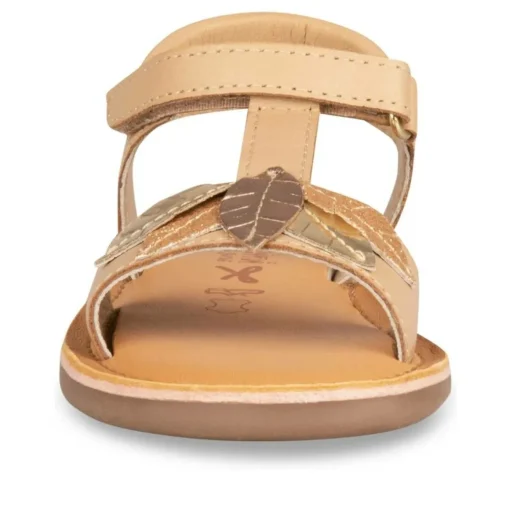 Sandales Sandales ROSE PALE Fille CUIR Motif Uni Scratch