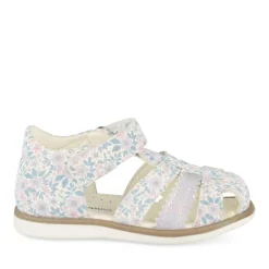 Sandales Sandales VIOLET Fille Motif Fleuri Scratch