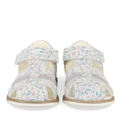Sandales Sandales VIOLET Fille Motif Fleuri Scratch