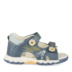 Sandales Sport BLEU Garçon Motif Multicolore Scratch