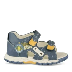 Sandales Sport BLEU Garçon Motif Multicolore Scratch
