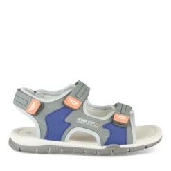 Sandales Sport BLEU Garçon Motif Multicolore Scratch