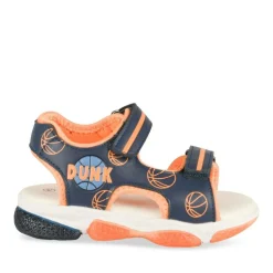 Sandales Sport BLEU Garçon Motif Animal Scratch