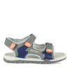 Sandales Sport BLEU Garçon Motif Multicolore Scratch