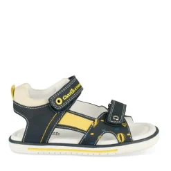 Sandales Sport BLEU Garçon Motif Multicolore Scratch