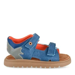 Sandales Sport BLEU Garçon Motif Animal Scratch