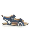 Sandales Sport BLEU Garçon Motif Etoiles Scratch