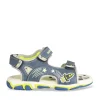 Sandales Sport BLEU Garçon Motif Espace Scratch