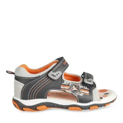 Sandales Sport BLEU Garçon Motif Multicolore Scratch