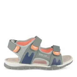 Sandales Sport BLEU Garçon Motif Uni Scratch