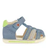 Sandales Sport BLEU Garçon Motif Multicolore Scratch