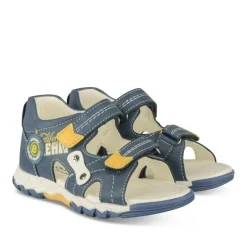 Sandales Sport BLEU Garçon Motif Multicolore Scratch