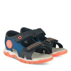 Sandales Sport BLEU Garçon Motif Multicolore Scratch