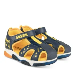 Sandales Sport BLEU Garçon Motif Uni A Enfiler