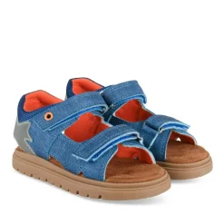 Sandales Sport BLEU Garçon Motif Animal Scratch