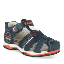 Sandales Sport BLEU Garçon Motif Multicolore Scratch