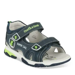 Sandales Sport BLEU Garçon Motif Dinosaure Scratch