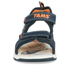 Sandales Sport BLEU Garçon Motif Multicolore Scratch