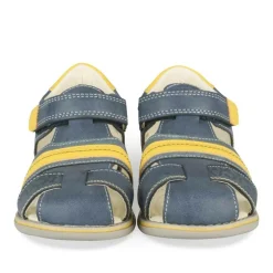 Sandales Sport BLEU Garçon Motif Multicolore Scratch