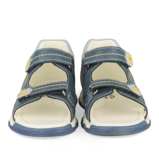 Sandales Sport BLEU Garçon Motif Multicolore Scratch
