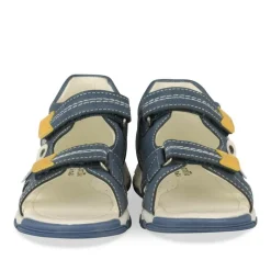 Sandales Sport BLEU Garçon Motif Multicolore Scratch