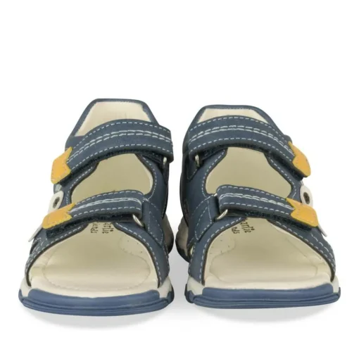 Sandales Sport BLEU Garçon Motif Multicolore Scratch