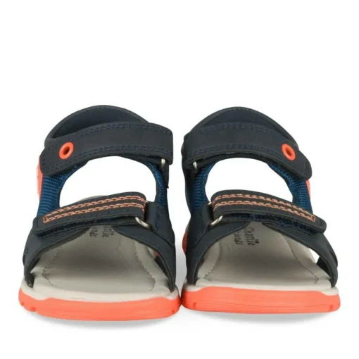 Sandales Sport BLEU Garçon Motif Multicolore Scratch