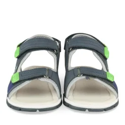 Sandales Sport BLEU Garçon Motif Multicolore Scratch