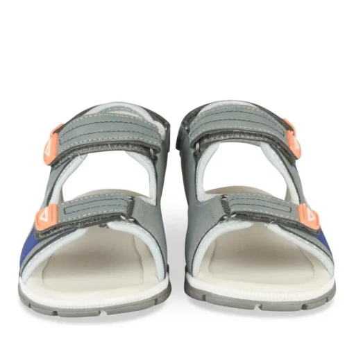 Sandales Sport BLEU Garçon Motif Multicolore Scratch