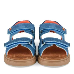 Sandales Sport BLEU Garçon Motif Animal Scratch