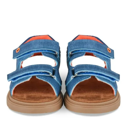 Sandales Sport BLEU Garçon Motif Animal Scratch