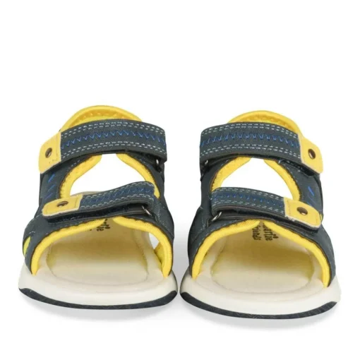 Sandales Sport BLEU Garçon Motif Multicolore Scratch