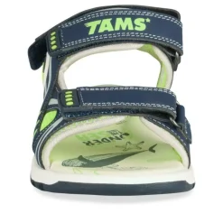 Sandales Sport BLEU Garçon Motif Multicolore Scratch