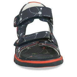 Sandales Sport BLEU Garçon Motif Multicolore Scratch