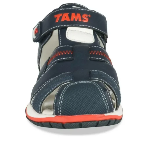 Sandales Sport BLEU Garçon Motif Multicolore Scratch