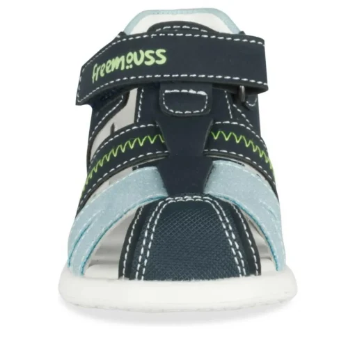 Sandales Sport BLEU Garçon Motif Multicolore Scratch