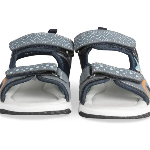 Sandales Sport BLEU Garçon Motif Animal Scratch