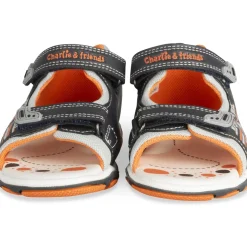 Sandales Sport BLEU Garçon Motif Multicolore Scratch