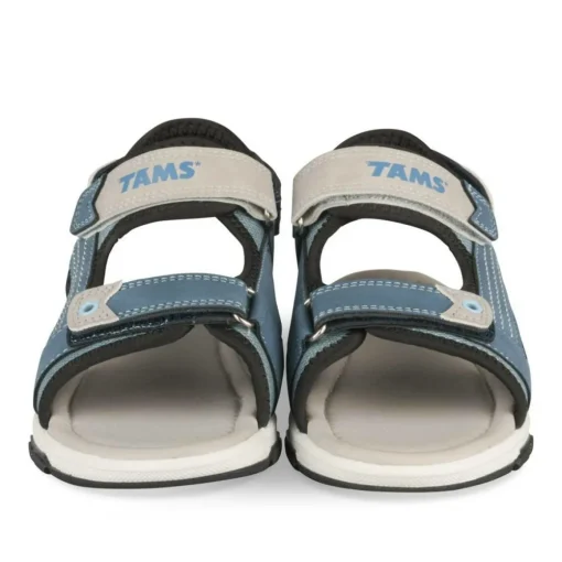 Sandales Sport BLEU Garçon Motif Multicolore Scratch
