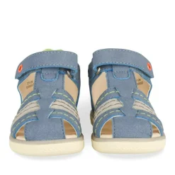 Sandales Sport BLEU Garçon Motif Multicolore Scratch